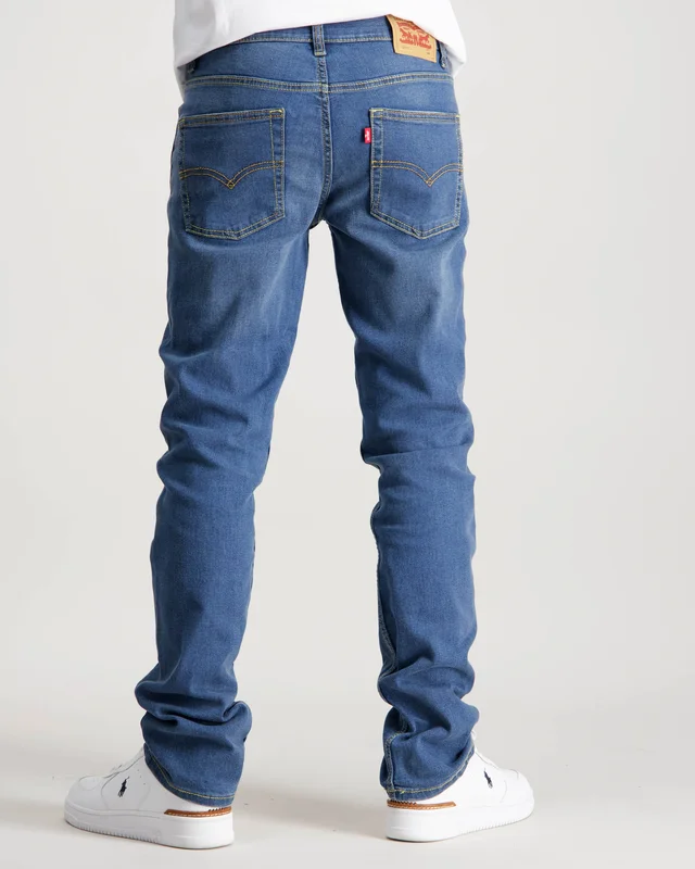 Levi's LVB-511 SLIM FIT JEANS Niebieski Jeansy Chłopiec - Kids Brand Store
