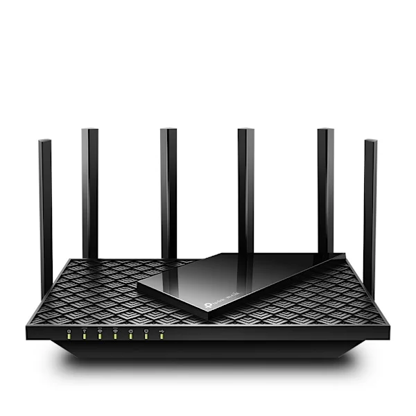 TP-Link Archer AXE75 trådlös router Gigabit Ethernet Triband (2,4 GHz/5 GHz/6 GHz) Svart