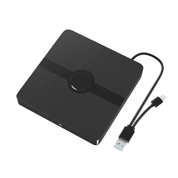 Extern Blu-Ray DVD-enhet USB 3.0 Portabla Optiska Enheter CD DVD Brännare Spelare Läsare för Laptop