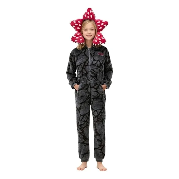 Stranger Things Demogorgon Flannel Onesie Pyjamas for Kids 120cm