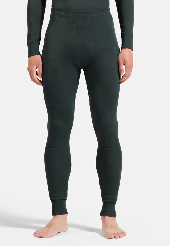 Odlo Active Warm Base Layer Bukse for herre, S, grønn