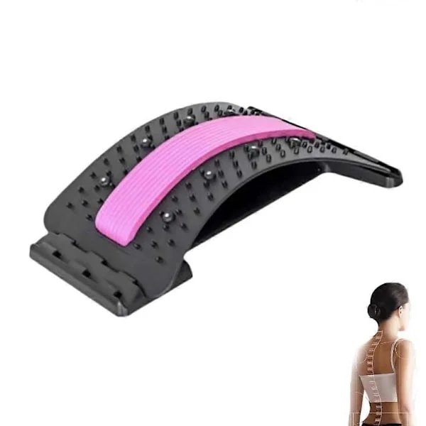 Saludea Spinecomfort Ryggsträckare, Nack- och Ryggsträckare för Smärtlindring i Nedre Ryggen