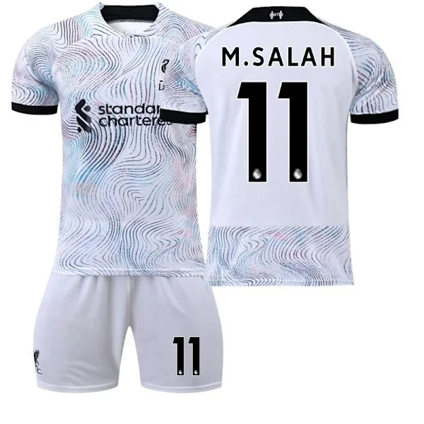 22 Liverpool tröja bortamatch NO. 11 Salah tröja