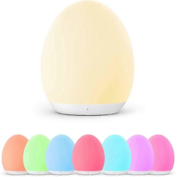 VAVA LED Natlampe til Børn, Natlampe Børn USB Genopladelig Silikone Baby Søvnhjælp, Touch Kontrol, Walkbee Ny Model