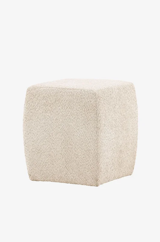 Venture Home - Puff Neapel - Beige - Fotskamler & Sittepuffer - Fra Homeroom