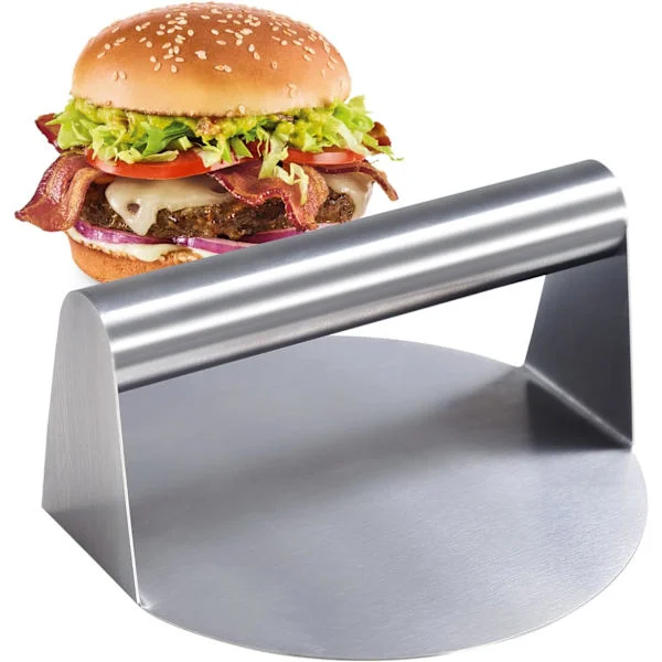 Forbedr din grilloplevelse med en 304 burgerpresse i rustfrit stål, smash burger presse, opdag den perfekte burger