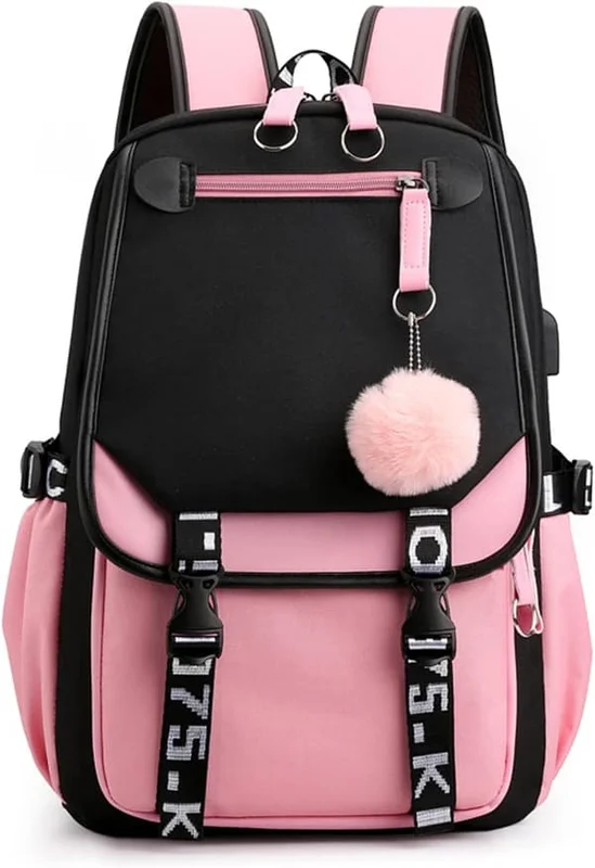 School Backpacks Casual Backpacks Boys Girls Youth School Bags with USB School Backpacks for Student Travel Hiking Kids Daypacks