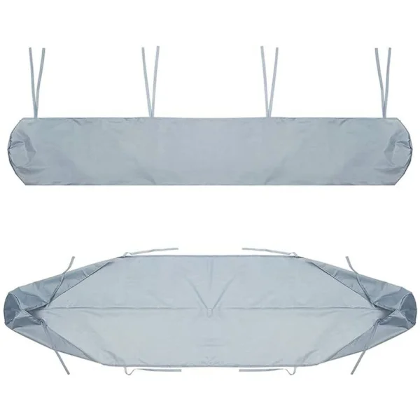 Terrassmarkis, Förvaringsskydd för terrassmarkis, Vattentätt Dammtätt Snöskydd (2m, Silver)