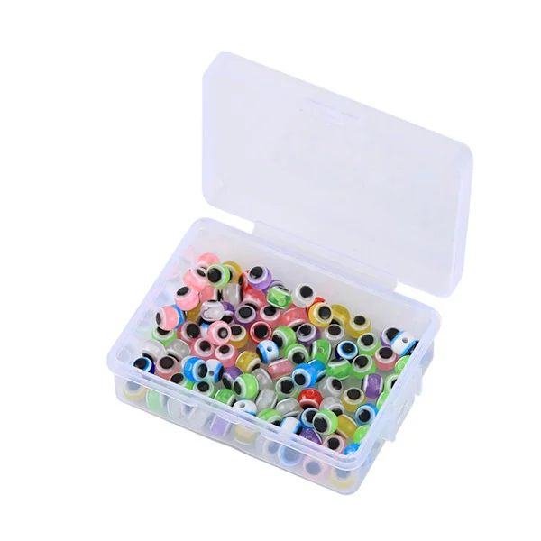 100 st Fish Eye Beads Fisklina Pärlor Diverse färger Fiskepärlor Flytande bollar Propppärlor Fiskbeten Ägg Pärlor