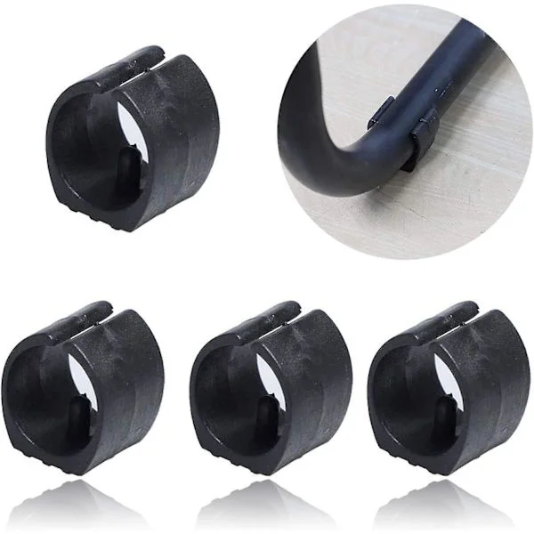 50 Stycken U Plast Stol Glidare U Plast Stolbensskydd, Fotskydd Golvskydd (25mm) [DB]