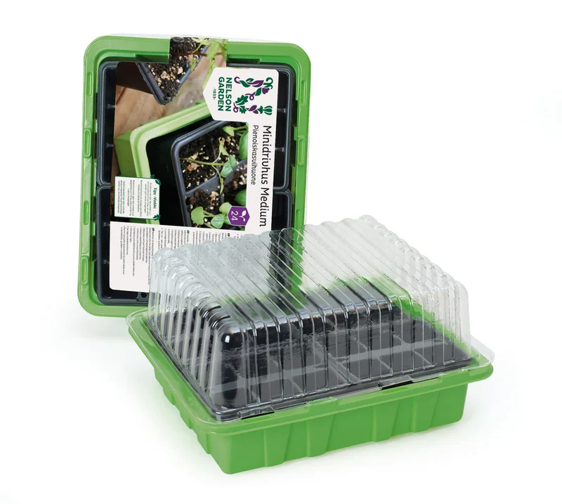 Nelson Garden 5755 Minidrivhus medium, med krukinsatser, Odling