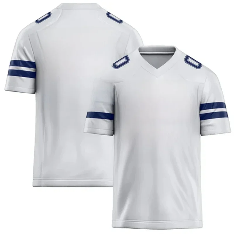 AliExpress - Customized Team Name Number Name Rugby T-shirt Personalized DIY V Neck White Mens Sports T Shirt Loose Quick Dry Team Uniforms