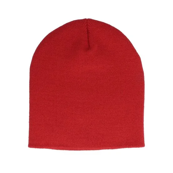 Yupoong - Rot traditionalbeanie Mütze - Heavyweight Red Beanie @ Hatstore, Farbe: Rot, Größe: One Size, Strickmaterial