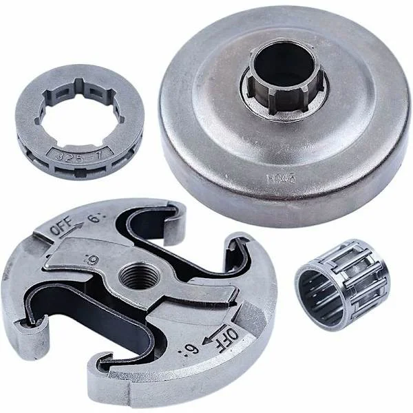 325"-7T Clutch Drum Clutch Assy Sprocket Rim Needle Bearing Kit for Husqvarna 340 345 346XP 350 351 353 445 450 E Chainsaw 578097901