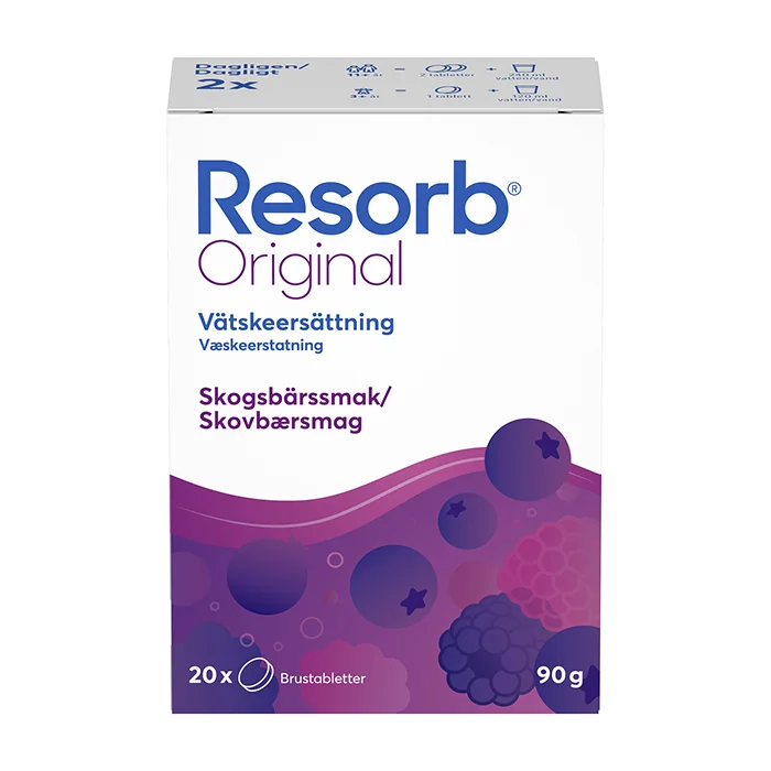 Resorb Original 20 st brustabletter