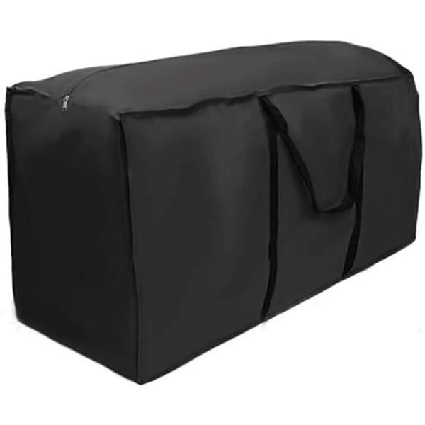 210D Oxford-stoff Stor Hageoppbevaringspose Vanntett Pute Utemøbler Lett Glidelåsveske (173 x 76 x 51 cm)