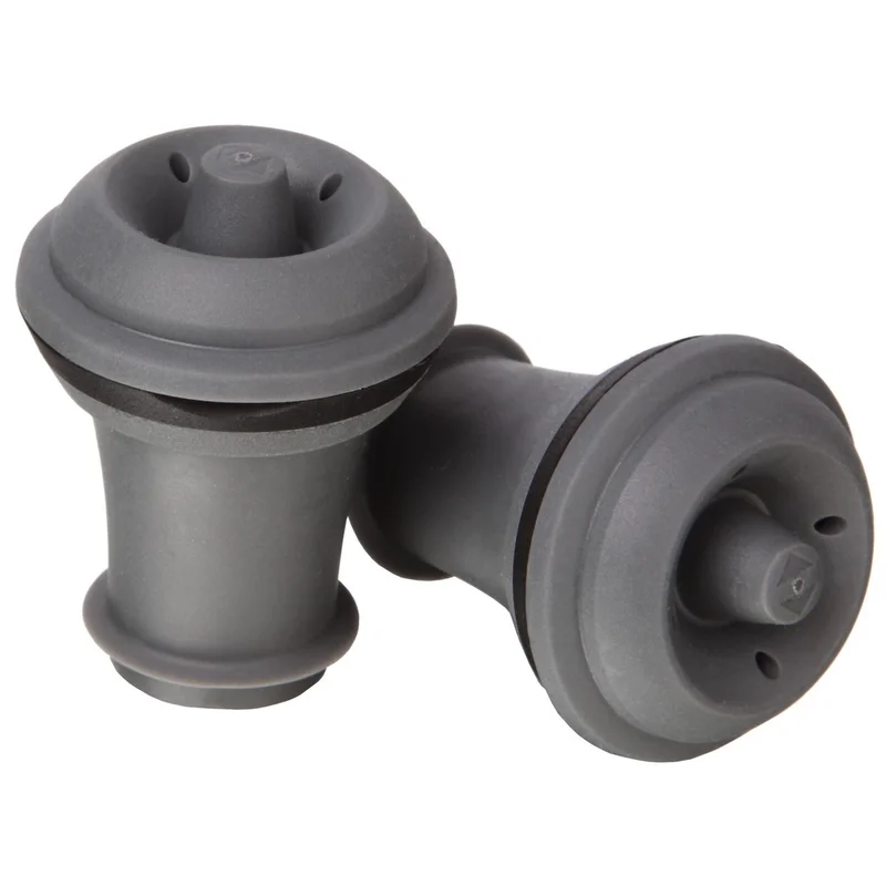 Vacu vin Wine Stoppers Grå | Dukning & Servering > Vin & Bar > Vintillbehör | Bagaren och Kocken