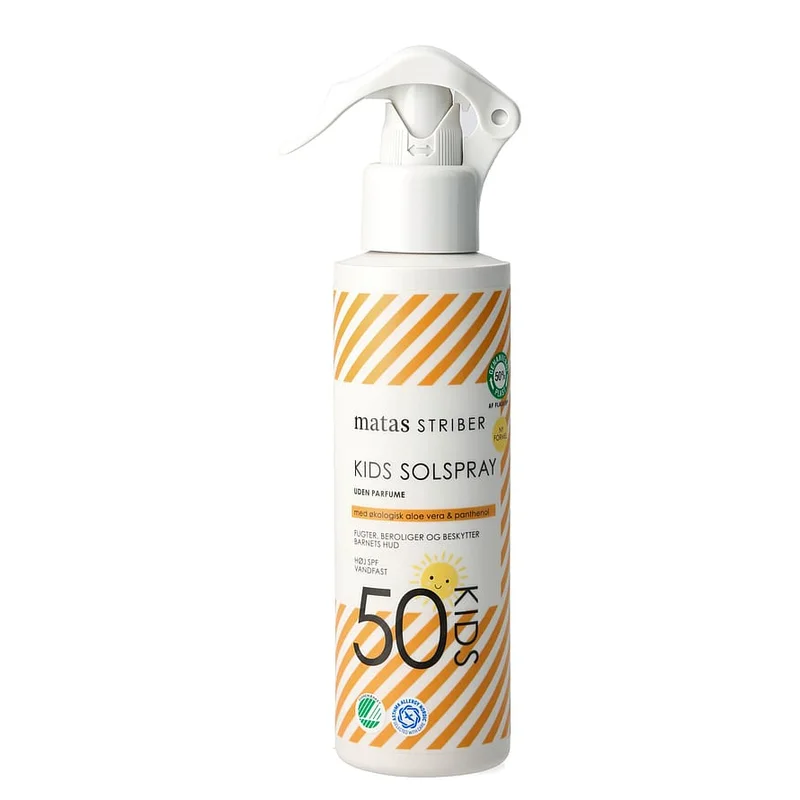 Spar 30% • Køb 2, Matas Striber Kids Solspray SPF 50 200 ml, Børn & Forældre, Skincare Til Børn, Solcreme Til Børn