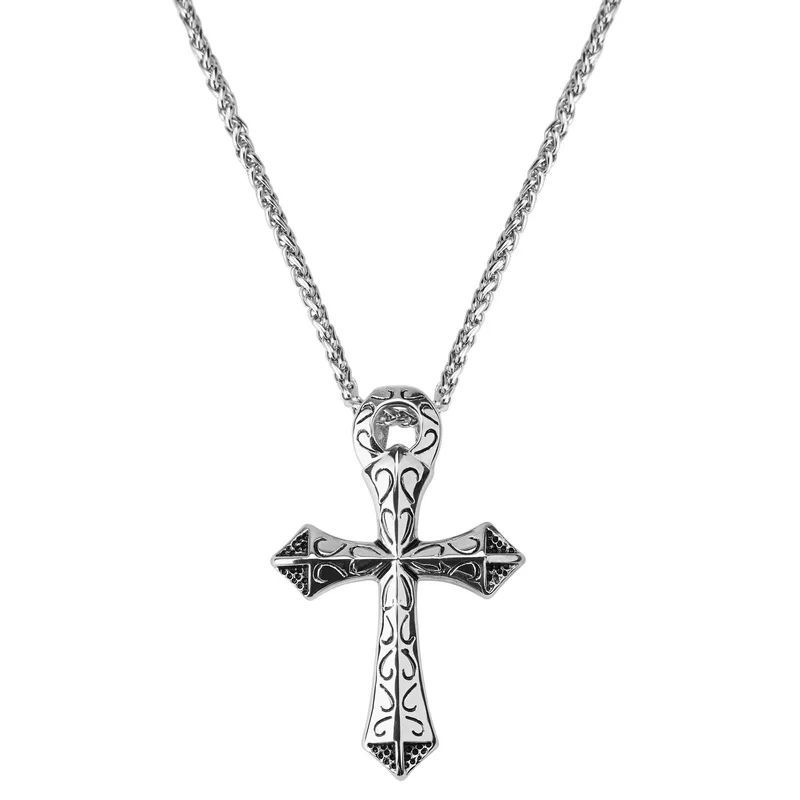 Crusader Cross Necklace for Men - Cross necklaces