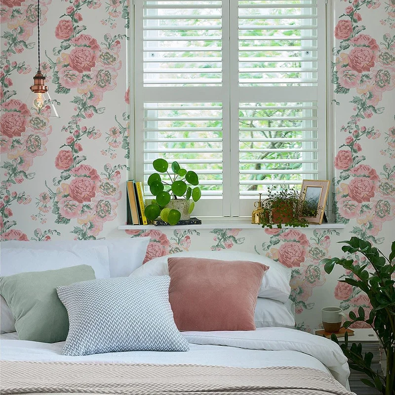 Graham & Brown Tapet, Laura Ashley vol. 3 118479 Hollyhocks, L, , Färg & tapeter