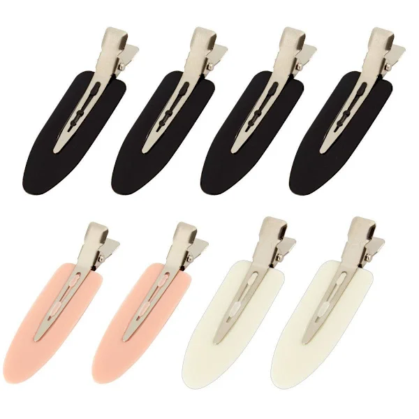 8-pack No Bend Hair Clips - Styling Duckbill Clips Alligator Hair Clips for Styling and Sectioning, Small Gifts