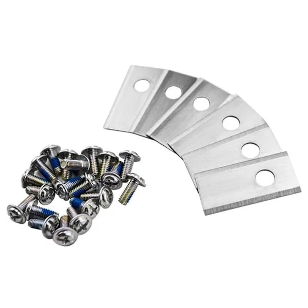 45 stk. Trimmerblad Gressklipper Gress Trimmer Enkelt Hull Erstatning for Worx Landroid DIY Robot Klippemaskin