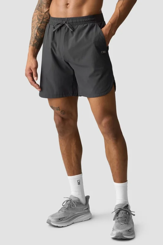 ICANIWILL - Mirage Shorts Dark Grey - Shortsit - Miehet - Treenivaatteet ICIW:ltä