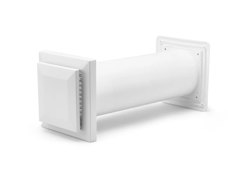 Klimatfabriken K1 100E Korvausilmaventtiili 150x150 mm, valkoinen, Ilmanvaihto