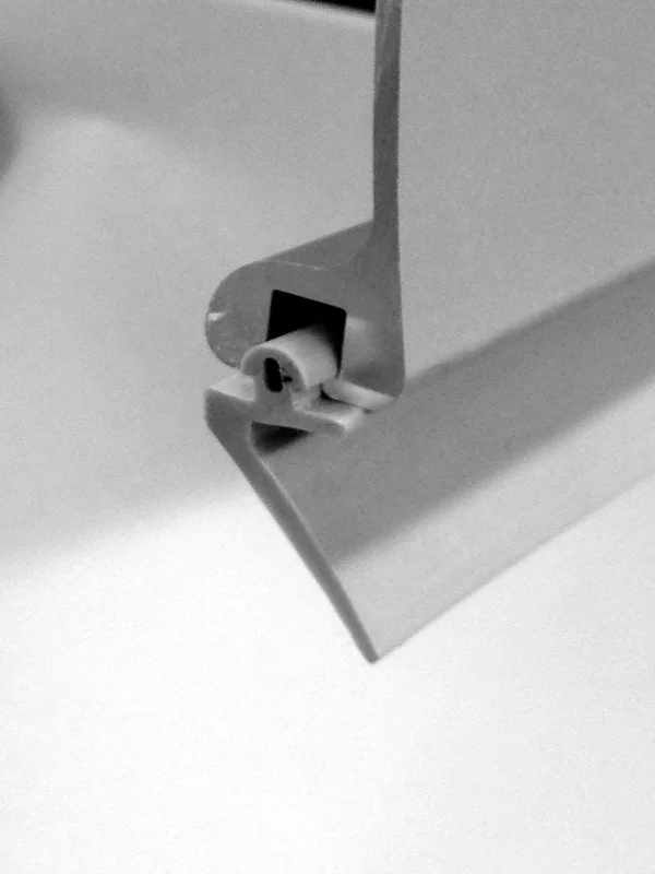 Leijma 8910 Gummilist för duschsarg 1900x10 mm, Badrum
