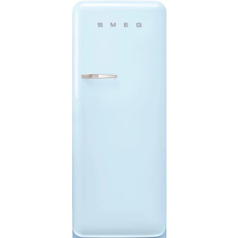 Smeg FAB28RPB6 Kjøleskap Med Fryser 153cm Høyrehengt Pastellblå