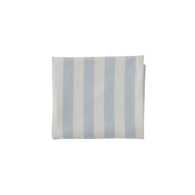 OYOY Living Striped Tablecloth - 200x140 Cm Bordstextil Blå