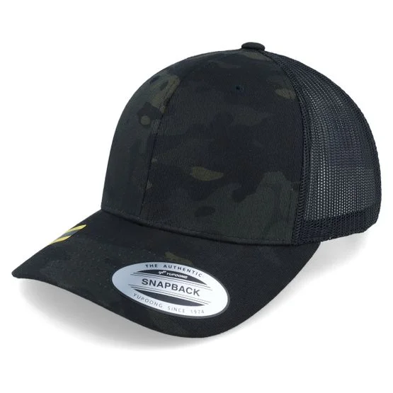 Yupoong - Camo trucker Kšiltovka - Multicam Black Camo Trucker @ Hatstore