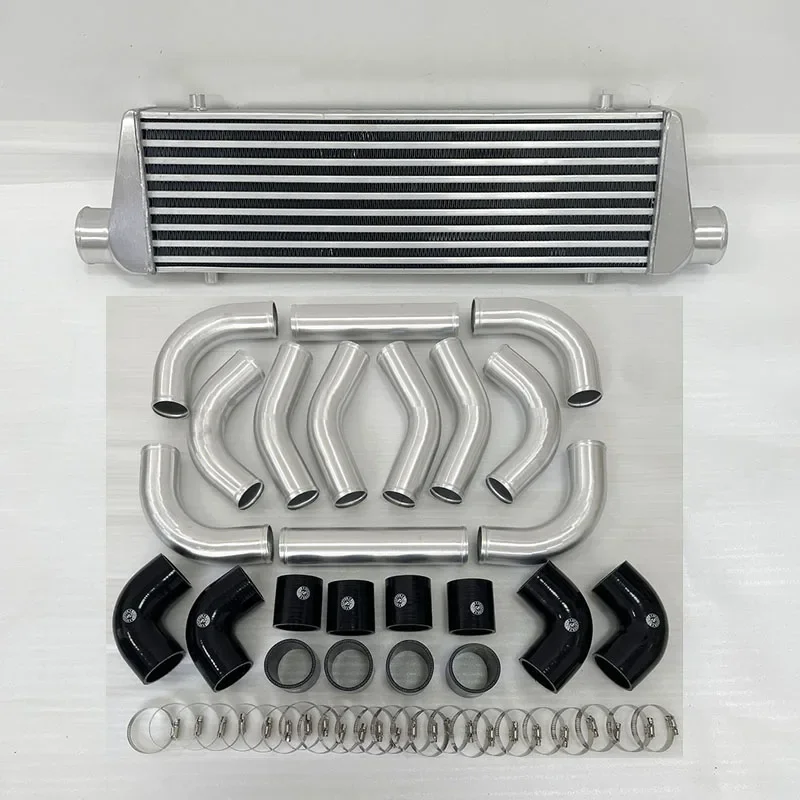 AliExpress - Intercooler frontal universel pour turbo, 550x180x65, kit de tuyaux en aluminium pour intercooler 2,5 pouces