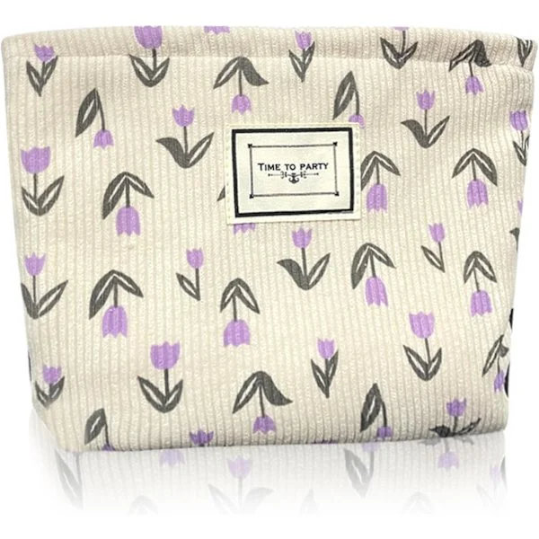 Cosmetic Travel Bag, Small Corduroy Makeup Bag, Small Cosmetic Bag with Metal Zipper, Small Makeup Bag for Women, Girls (10*16*4cm)