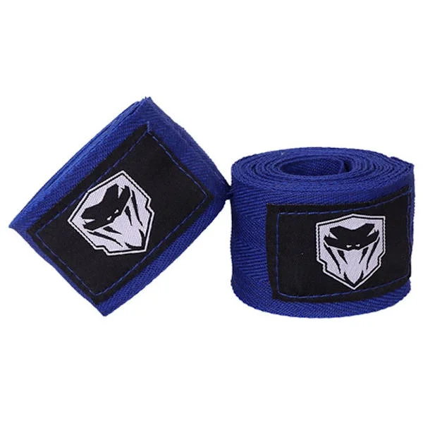 Boxningslindor Mjuka Armband BLÅ 1,5M