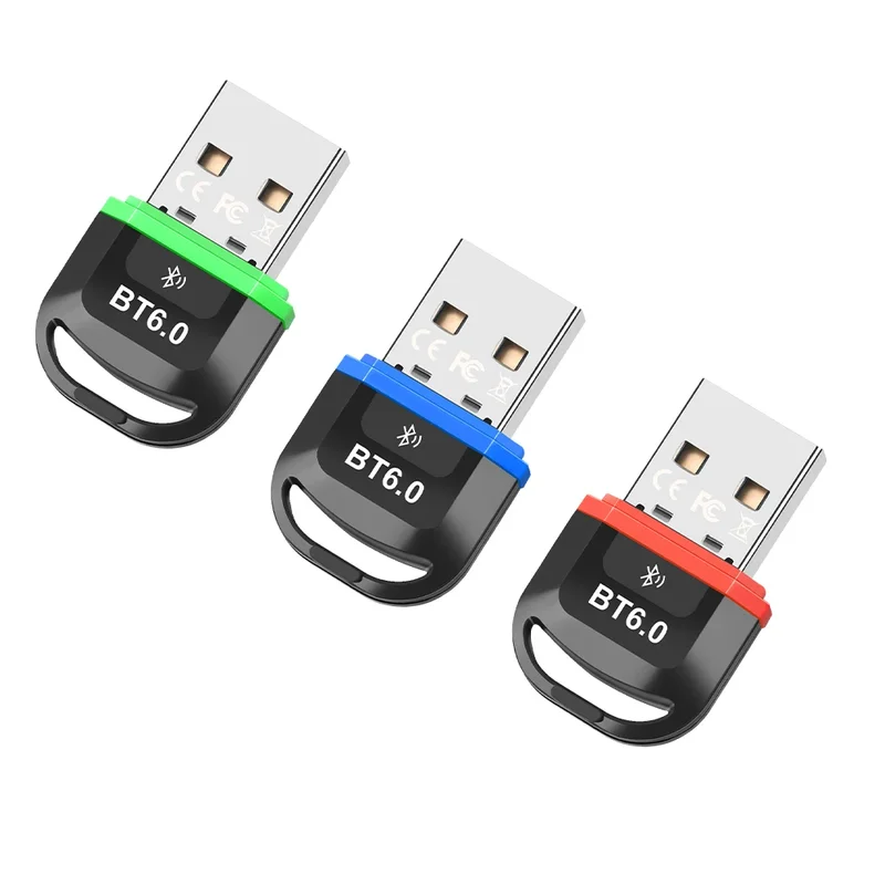 AliExpress - USB Bluetooth 6.0 Adapter Sender Empfänger Bluetooth 6.0 Dongle Wireless USB Adapter Für Maus Tastatur Lautsprecher Musik