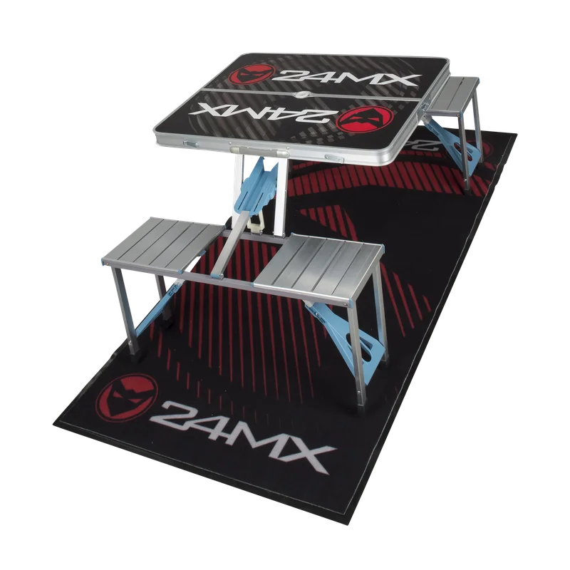 24MX Race Camping Table with 4 Chairs