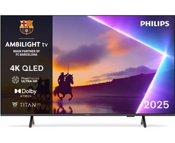 Philips-65PUS8550/12-Philips 65" PUS85 4K QLED Smart Ambilight TV-Tv-56–70 tommer