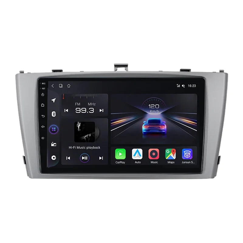 AliExpress - Autoradio Junsun Radio Voz AI pour Toyota Avensis T27 2008-2015, CarPlay sans fil, Android Auto, 2DIN avec Bluetooth, DAB+, GPS, RDS
