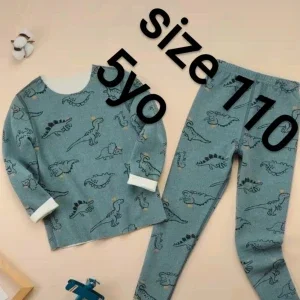 1 set of thermal PJs for boys or girls