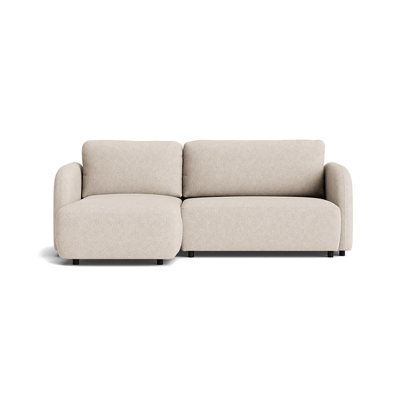 Arezzo chaiselong sovesofa, venstrevendt - Aragon Beige - 241x154x90 - Sofa, sovesofa, chaiselong
