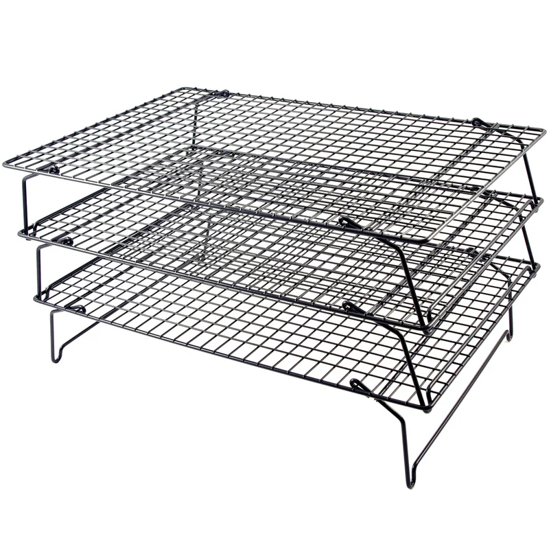 Tala Avkylningsgaller 40 × 25 cm 3 våningar | Bakning > Bakplåtar > Avsvalningsgaller | Bagaren och Kocken