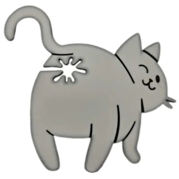 Katt Rumpa Brödklämma Katt Brödpåse Förslutning Återanvändbara Matklämmor För Bröd Chipspåse Klämmor Standard