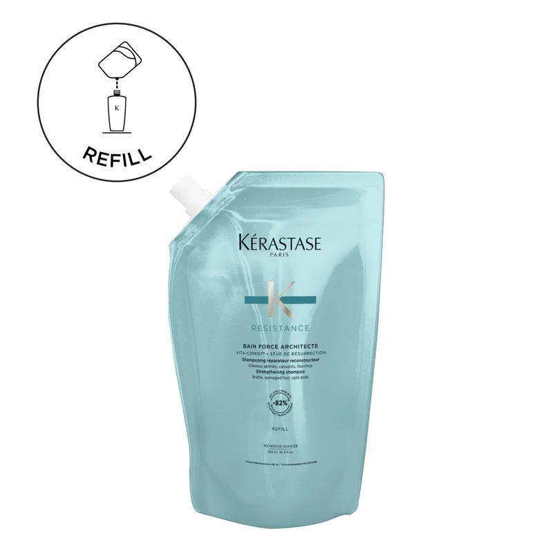 Kérastase Résistance Bain Force Architecte 500ml - Shampoo Ricostruttivo