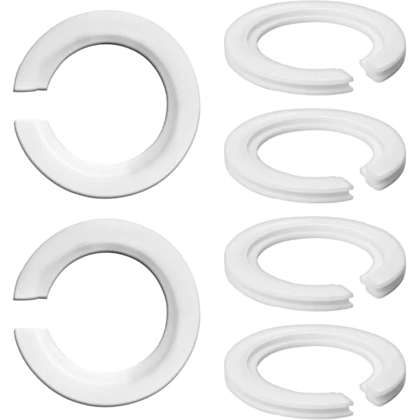 Lampskærm Adapter Ring E27 til E14 Lampskærm Adapter Reducer Bakke E27 Skrue Lampskærm Konverteringsring-6stk