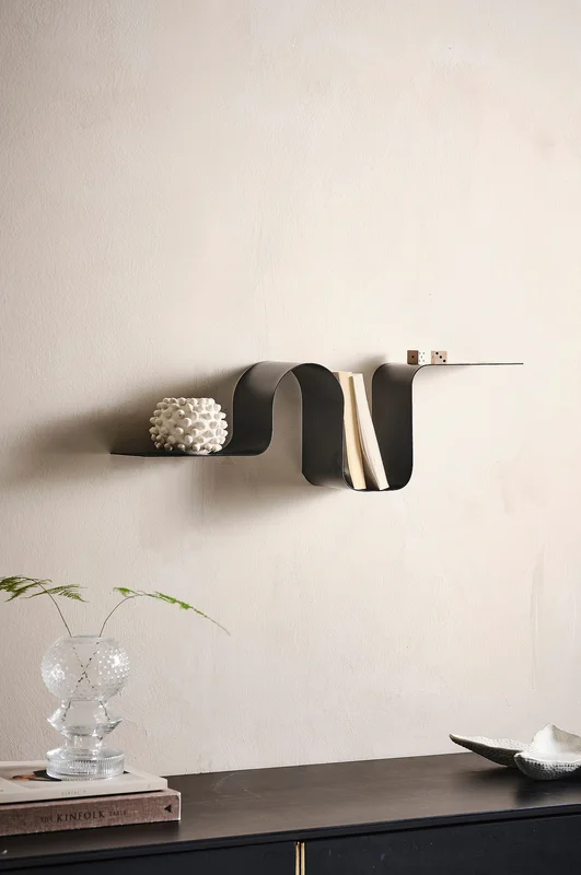 Jotex - Væghylde Black mdf/metal - CATERPILLAR - Køb Børneskabe & børnereoler hos Jotex