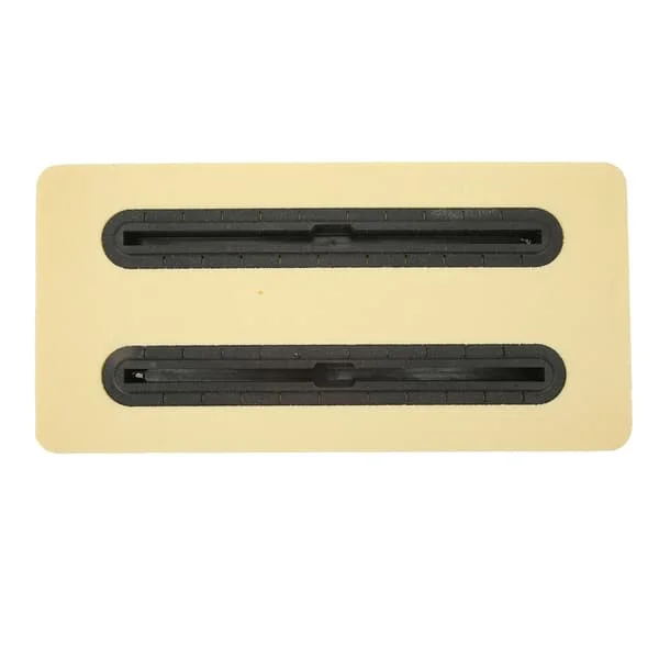 Hydrofoil PVC Skum Box Stabil Tål Högt Vattentryck Hydrofoil Monteringsskena Box Svart