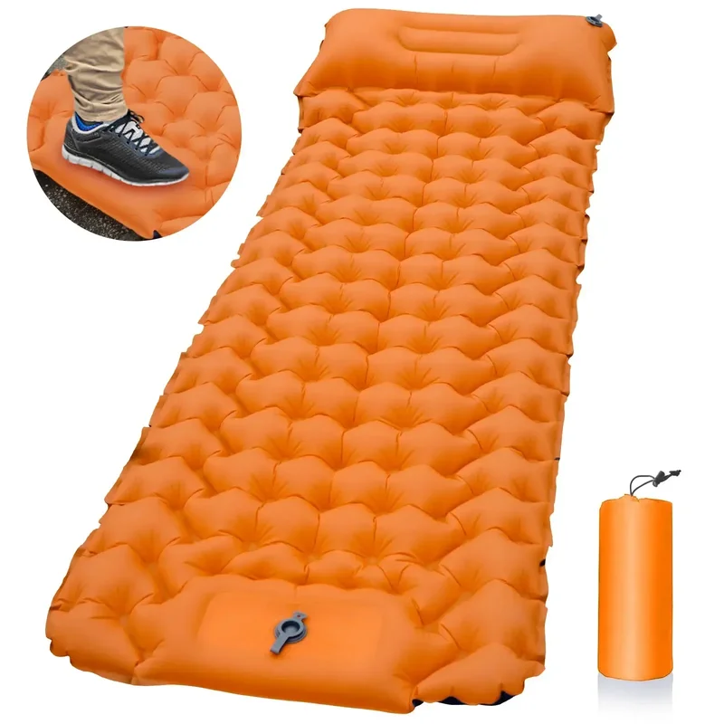 AliExpress - Buiten Slaapkussen Camping Opblaasbare Matras Met Kussens Reismat Opklapbed Ultralicht Luchtkussen Wandelen Trekking