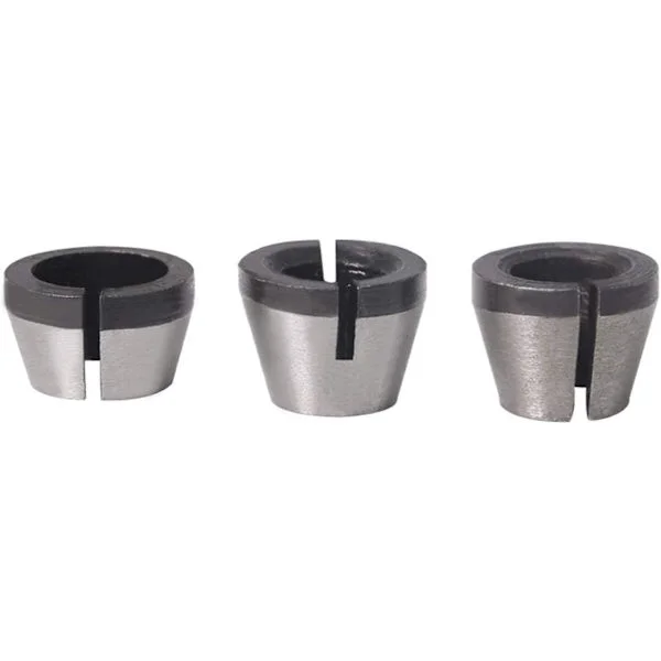 3PCS Spännhylsset Graveringsmaskin Spännhylsadapter Spännhylsor Chuck 6,35 mm 8 mm 6 mm För Elektrisk Skärmaskin Frässtål Chuck