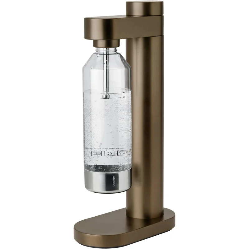 Stelton Brus kulsyremaskine, brown metallic | KitchenOne